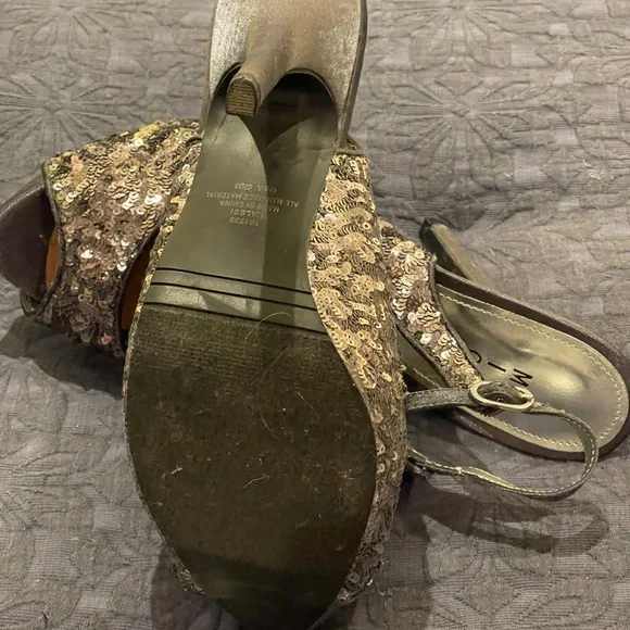 Michael Antonio Sequined Heels - Picture 6 of 6
